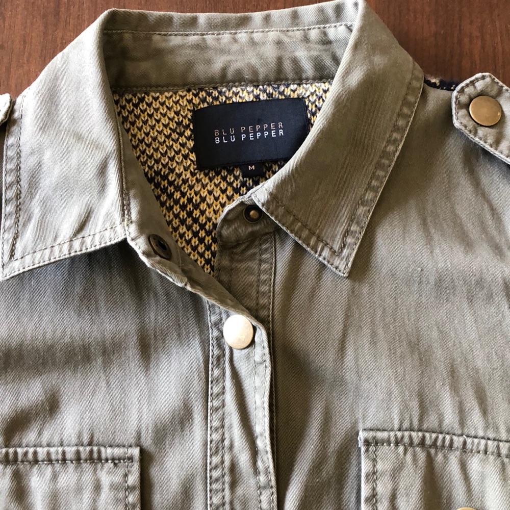 Green Utility Jacket - image 3